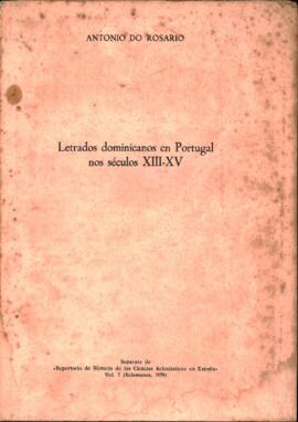 "Letrados dominicanos em Portugal nos séculos XIII-XV"