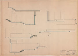 Projecto: Pormenorização - Escadas - vestíbulo da entrada  - Nucleo H4