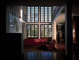 Fotografia do interior da Casa Belverde