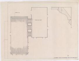 Desenho do solho (salão nobre) e sanca do tecto (coz. velha)
